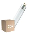 Flerpack 25x Osram Lumilux T5 6W - 840 Kallvit| 21cm 