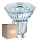 Flerpack 10x Osram Parathom Pro LED Spot GU10 PAR16 3.4W 230lm 36D - 930 Varm Vit | Bästa färgåtergivning - Dimbar - Ersättare 35W