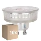 Flerpack 10x Eglo LED Spot GU10 PAR16 4W 400lm 38D - 840 Kallvit | Ersättare 57W