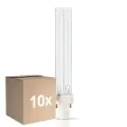 Flerpack 10x Philips PL-S 11W - UV-C | 2-Stift