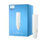 Philips CorePro PL-C LED 9.5W 1100lm - 840 Kallvit | 4-Stift - Ersättare 26W
