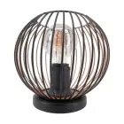 Eglo Bordslampa Almanzora Stål Svart Koppar | IP20 - Passande för 1x E27 