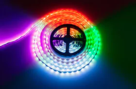 LED ljusslinga RGB
